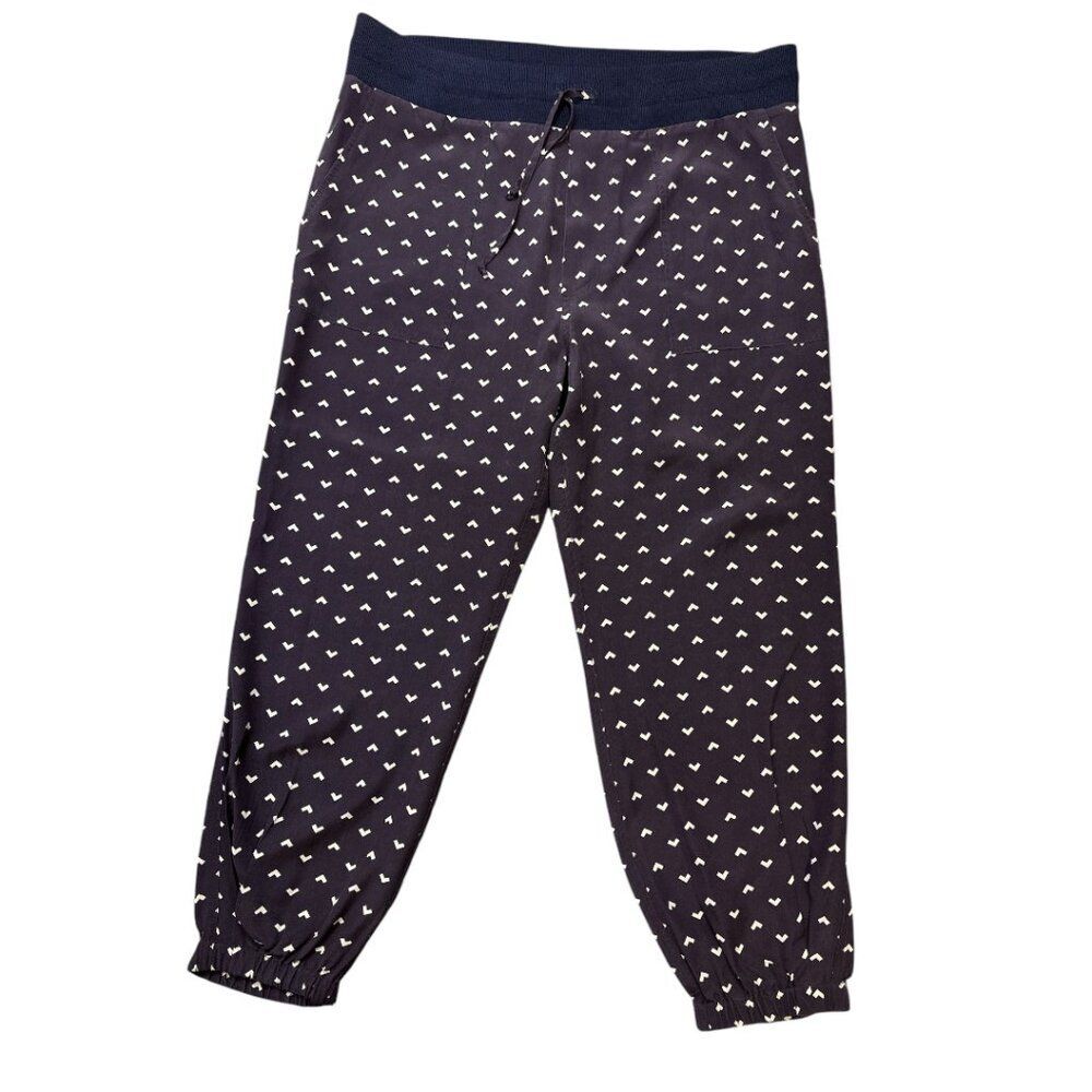 BOY by Band of Outsiders Silk Jogger Pants Women's sz 3/ US M-L Lounge Comfort - Picture 3 of 12